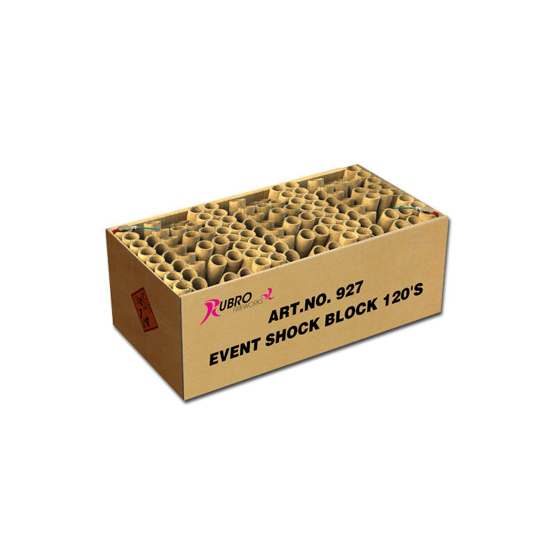Jetzt Event Shock Block 120-Schuss-Feuerwerkverbund ab 114.99€ bestellen