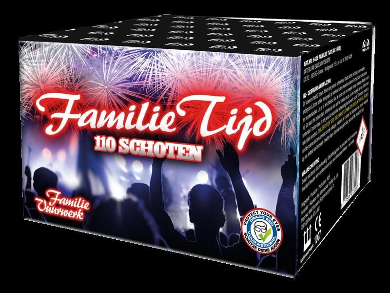 Jetzt Familie Tijd 110-Schuss-Feuerwerk-Batterie ab 22.99€ bestellen