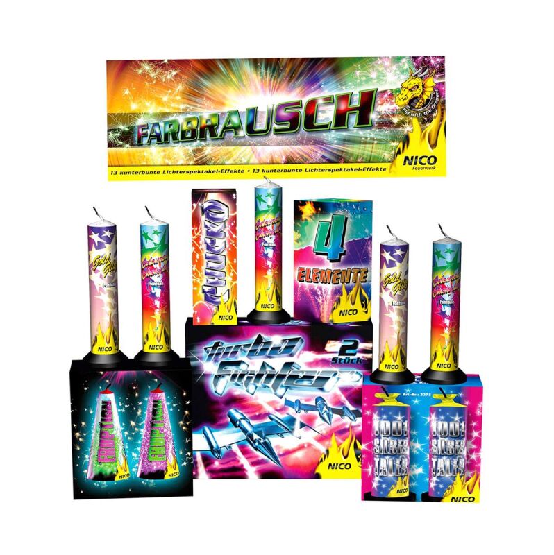 Jetzt Farbrausch Leuchtsortiment ab 19.54€ bestellen