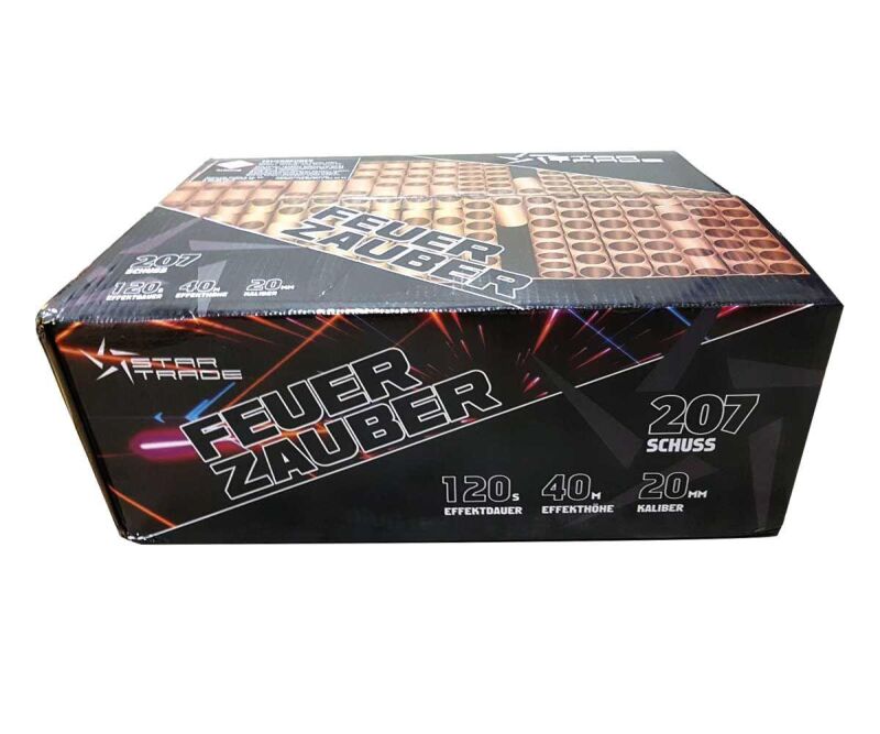 Jetzt Feuerzauber 207-Schuss-Feuerwerkverbund ab 109.99€ bestellen