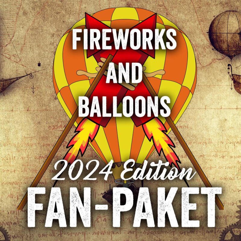 Jetzt Fireworks and Balloons 2024 Edition Fan-Paket ab 199€ bestellen