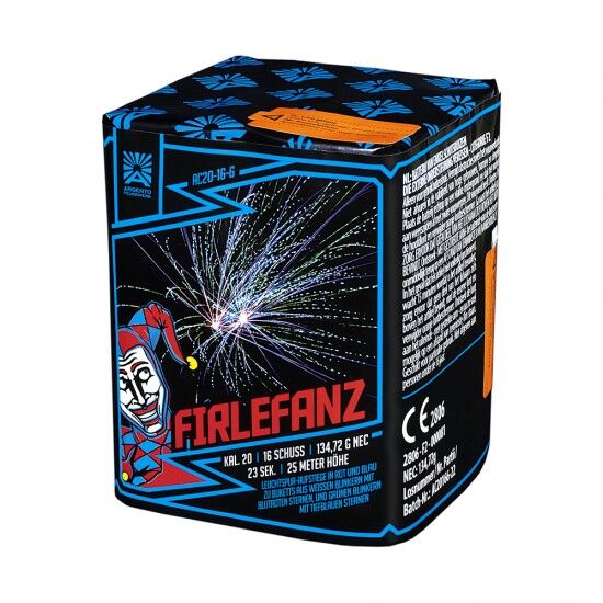 Jetzt Firlefanz 16-Schuss-Feuerwerk-Batterie ab 12.99€ bestellen
