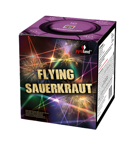 Jetzt Flying Sauerkraut 16-Schuss-Feuerwerk-Batterie ab 25.49€ bestellen