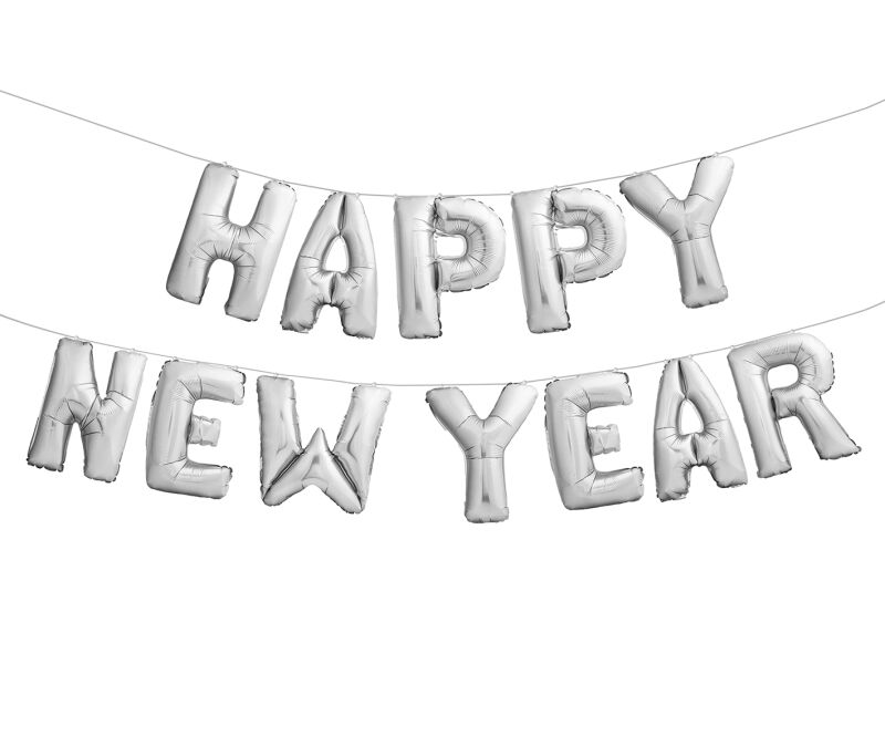 Jetzt Folien-Ballons „Happy New Year“ ab 5.99€ bestellen
