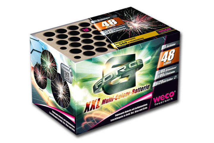 Jetzt G-Force 48-Schuss-Feuerwerk-Batterie ab 21.99€ bestellen