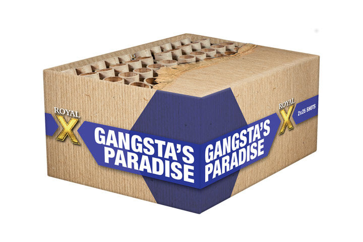 Jetzt Gangsta's Paradise 50-Schuss-Feuerwerkverbund (Stahlkäfig) ab 89.99€ bestellen