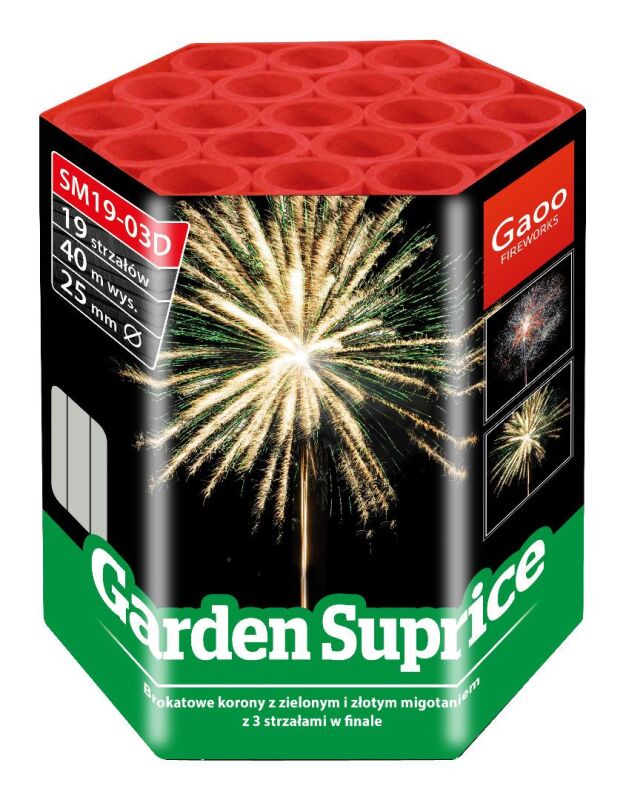 Jetzt Garden Surprise 19-Schuss-Feuerwerk-Batterie ab 21.99€ bestellen