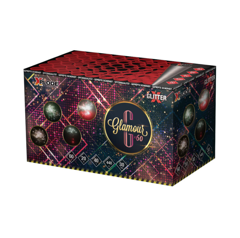Jetzt Glamour 60-Schuss-Feuerwerk-Batterie ab 33.57€ bestellen