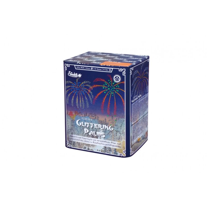 Jetzt Glittering Palms 20-Schuss-Feuerwerk-Batterie ab 33.99€ bestellen