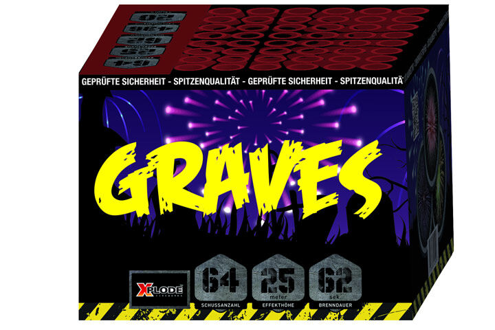 Jetzt Graves 64-Schuss-Feuerwerk-Batterie ab 37.99€ bestellen