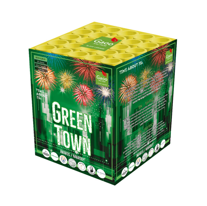 Jetzt Green Town 25-Schuss-Feuerwerksbatterie ab 52.69€ bestellen