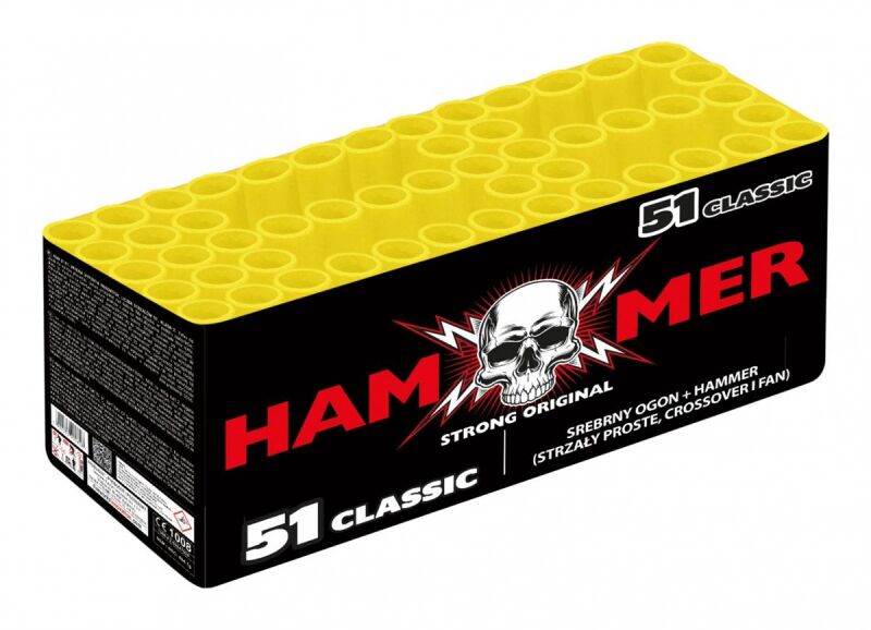 Jetzt Hammer Classic 51-Schuss-Feuerwerkverbund ab 99.99€ bestellen