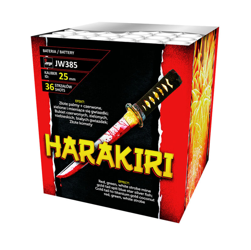 Jetzt Harakiri 36-Schuss-Feuerwerk-Batterie ab 32.29€ bestellen