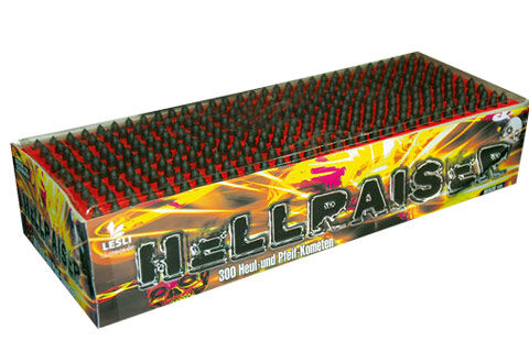 Jetzt Hellraiser 300-Schuss-Feuerwerk-Batterie ab 9.99€ bestellen