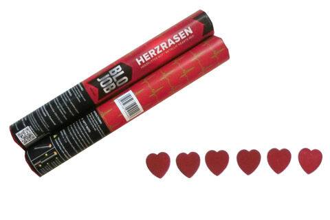 Jetzt Herzrasen small Metallicflitter rot ab 3.99€ bestellen
