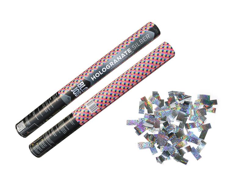 Jetzt Hologranate Silber 50cm Laserkonfetti silber ab 3.83€ bestellen