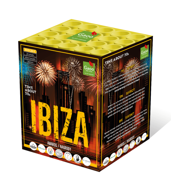 Jetzt Ibiza 20-Schuss-Feuerwerk-Batterie ab 49.99€ bestellen