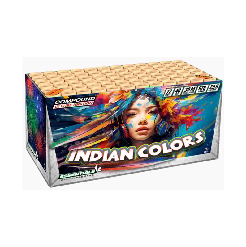 Jetzt Indian Colors 72-Schuss-Feuerwerksverbund ab 56.94€ bestellen