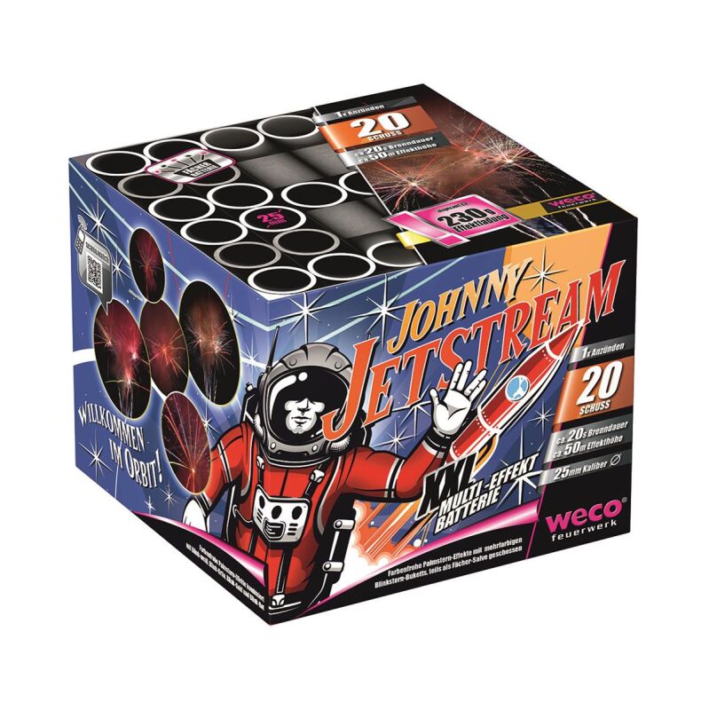 Jetzt Johnny Jetstream 20-Schuss-Feuerwerk-Batterie ab 27.19€ bestellen