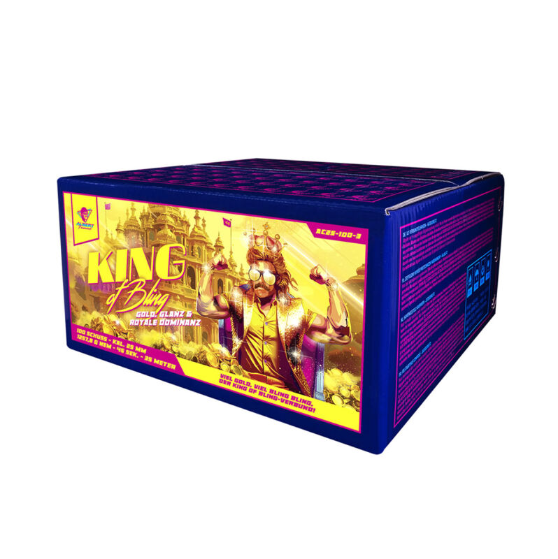 Jetzt King of Bling 100-Schuss-Feuerwerkverbund ab 109.64€ bestellen