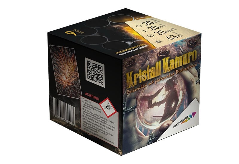 Jetzt Kristall Kamuro 9-Schuss-Feuerwerk-Batterie ab 4.68€ bestellen