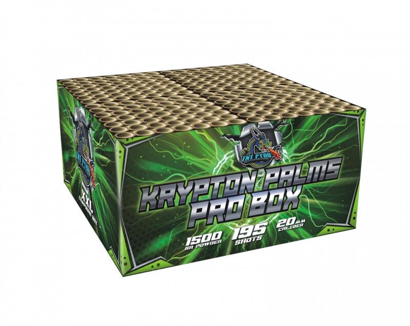 Jetzt Krypton Palms Probox 196-Schuss-Feuerwerkverbund ab 84.99€ bestellen