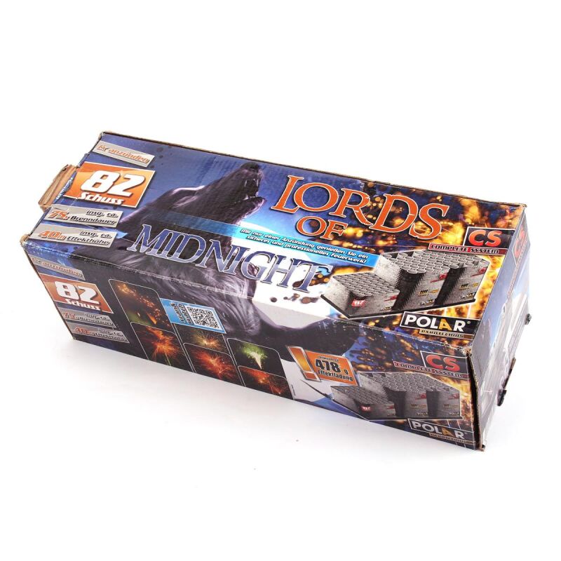 Jetzt Lords of Midnight 82-Schuss-Feuerwerk-Batterie ab 37.99€ bestellen