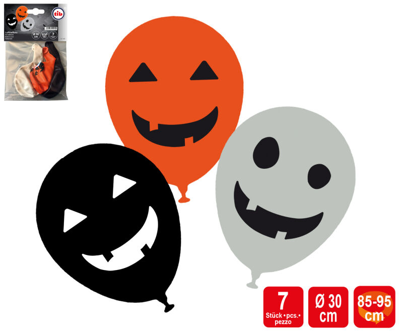 Jetzt Luftballons „Halloween“ 7 Stück ab 2.69€ bestellen