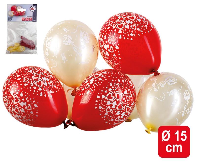 Jetzt Luftballons Herzen&Rosen ab 2.5€ bestellen