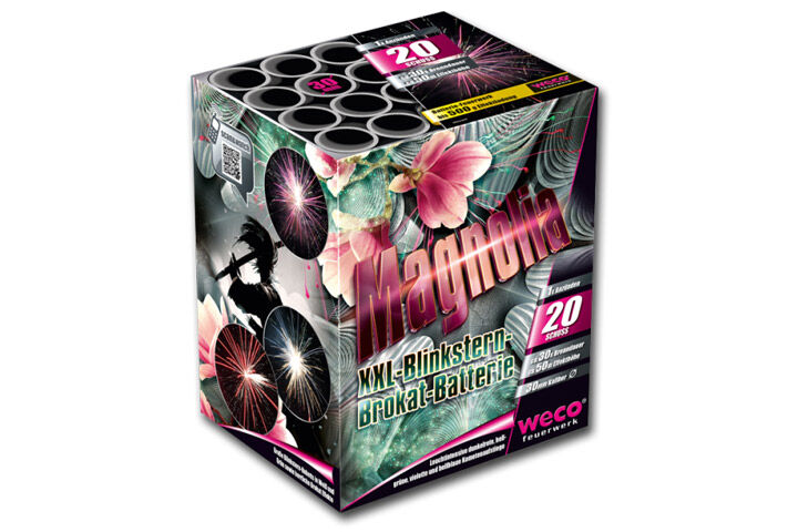Jetzt Magnolia 20-Schuss-Feuerwerk-Batterie ab 34.99€ bestellen