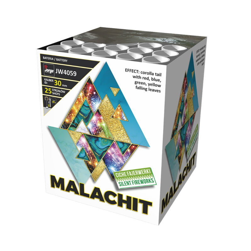 Jetzt Malachit 25-Schuss-Feuerwerk-Batterie ab 39.94€ bestellen