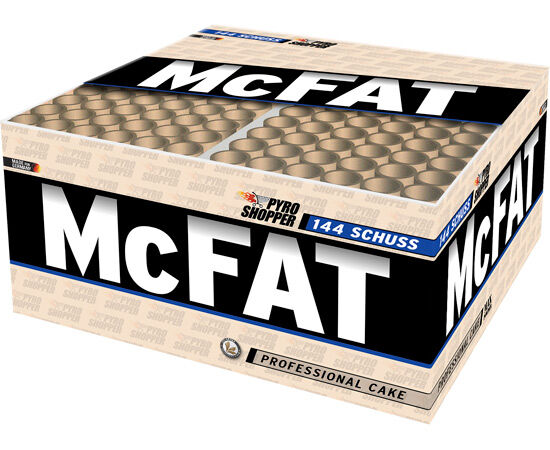 Jetzt McFAT 144-Schuss-Feuerwerkverbund (Stahlkäfig) ab 99€ bestellen