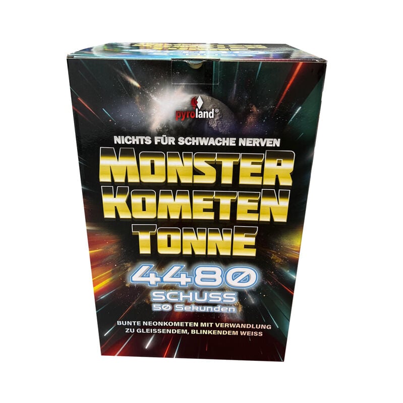 Jetzt Monster Kometen Tonne 4480-Schuss ab 110.49€ bestellen