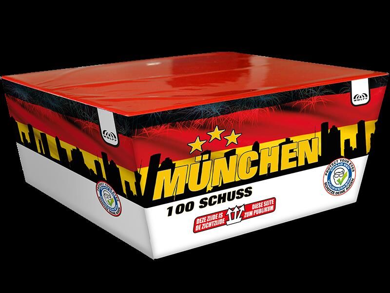 Jetzt München 100-Schuss-Feuerwerk-Batterie ab 47.99€ bestellen