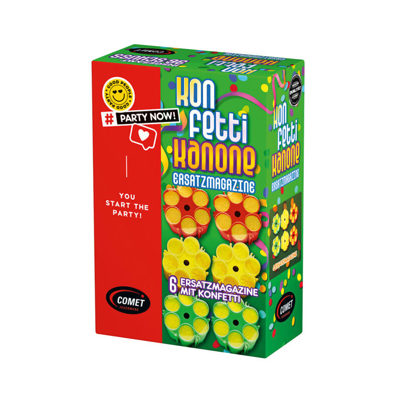Jetzt Munition für Konfetti-Pistole 6x6 Schuss ab 4.99€ bestellen
