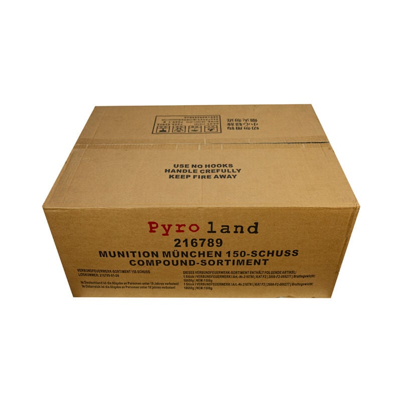 Jetzt Munition München 150-Schuss-Feuerwerkverbund (Double Compound) ab 229.49€ bestellen