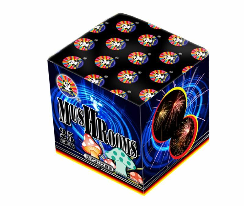 Jetzt Mushrooms 25-Schuss-Feuerwerk-Batterie ab 11.99€ bestellen