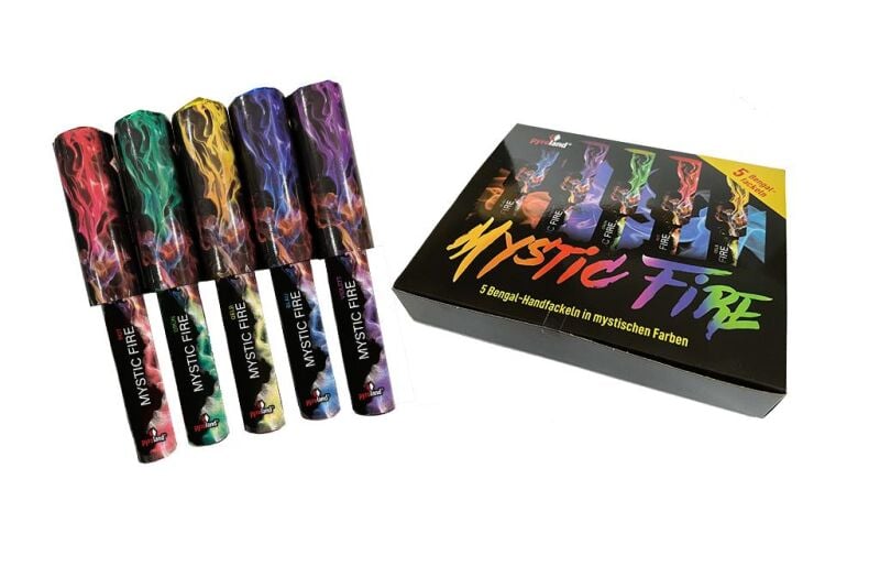Jetzt Mystic Fire Bengal-Handfackel 5er ab 11.99€ bestellen