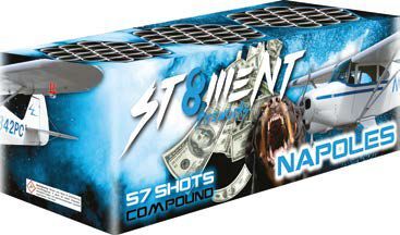 Jetzt Napoles 57-Schuss-Feuerwerkverbund ab 84.99€ bestellen
