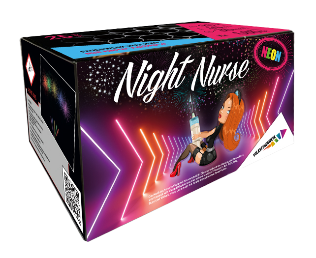 Jetzt Night Nurse Neon 25-Schuss-Feuerwerk-Batterie ab 42.49€ bestellen
