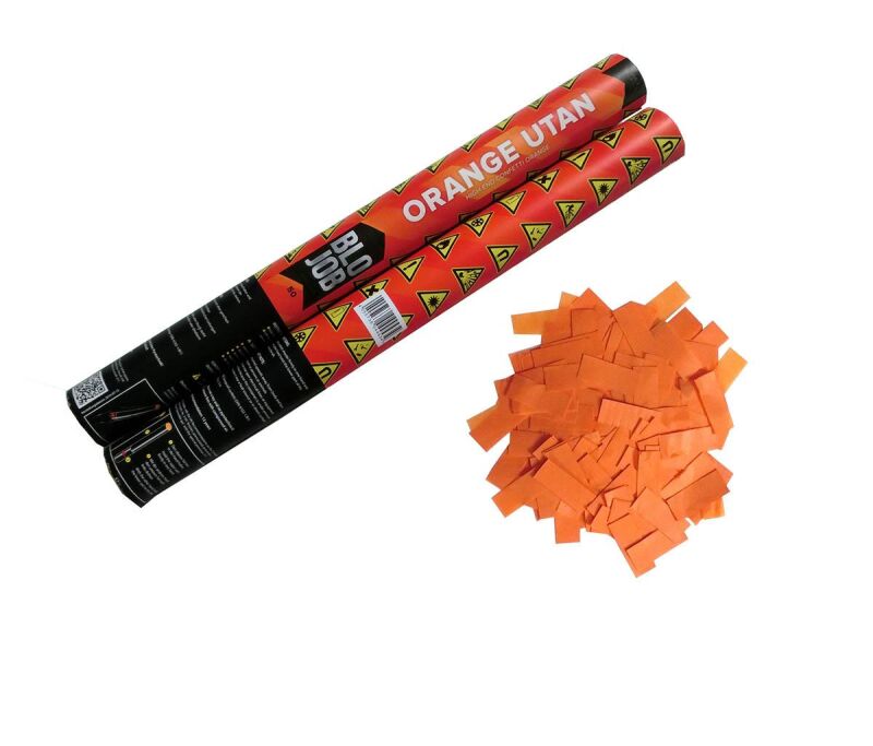 Jetzt Orange Utan 50cm Papierflitter orange ab 3.99€ bestellen