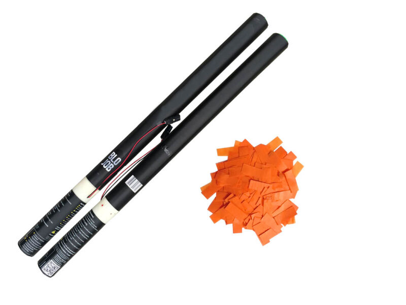 Jetzt Orange Utan 80 cm elektrisch (Black Label) Papierflitter orange ab 10.19€ bestellen