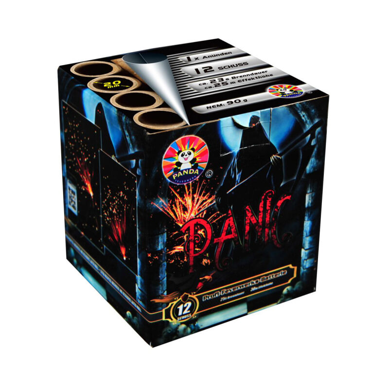 Jetzt Panic 12-Schuss-Feuerwerkbatterie ab 6.5€ bestellen
