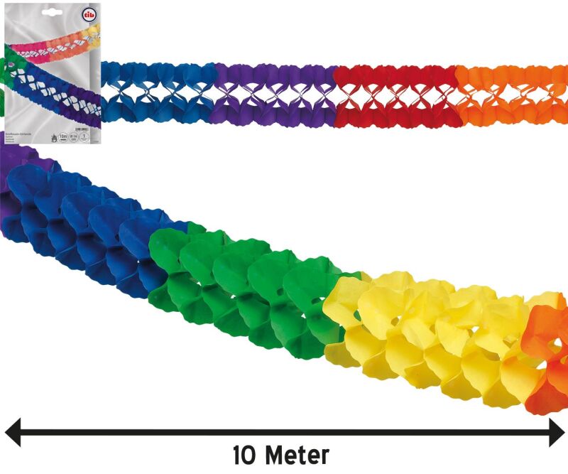 Jetzt Papier-Großraumgirlande ab 8.89€ bestellen