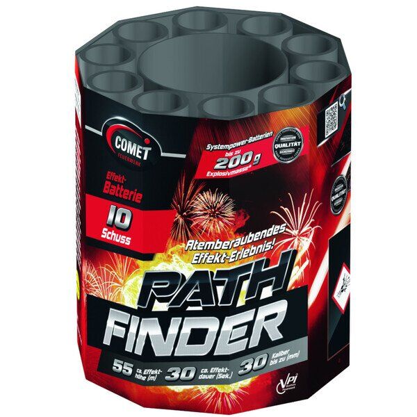 Jetzt Pathfinder 10-Schuss-Feuerwerk-Batterie ab 8.99€ bestellen