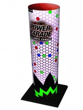 Jetzt Power Parade 100-Schuss-Feuerwerk-Batterie ab 4.5€ bestellen