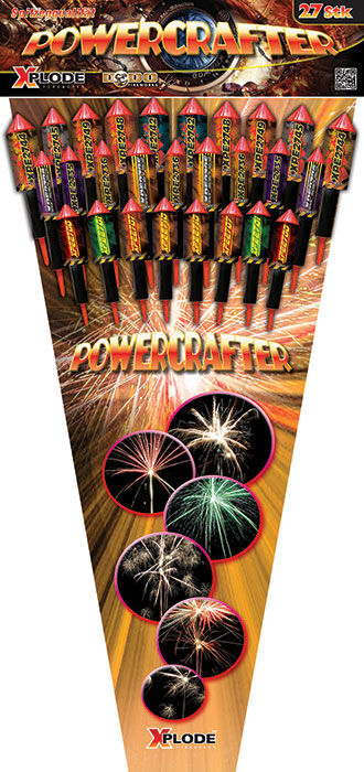 Jetzt Powercrafter 27-teiliges XXL-Feuerwerk-Raketensortiment ab 29.99€ bestellen
