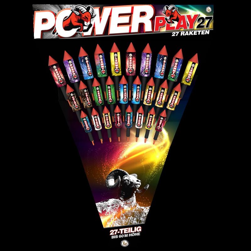 Jetzt Powerplay 27-teiliges Raketensortiment ab 29.99€ bestellen