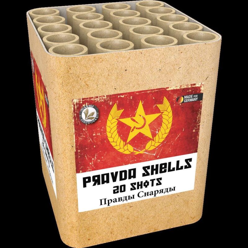 Jetzt Pravda Shells (2er VE) 20-Schuss-Feuerwerk-Batterien (Stahlkäfig) ab 74.99€ bestellen