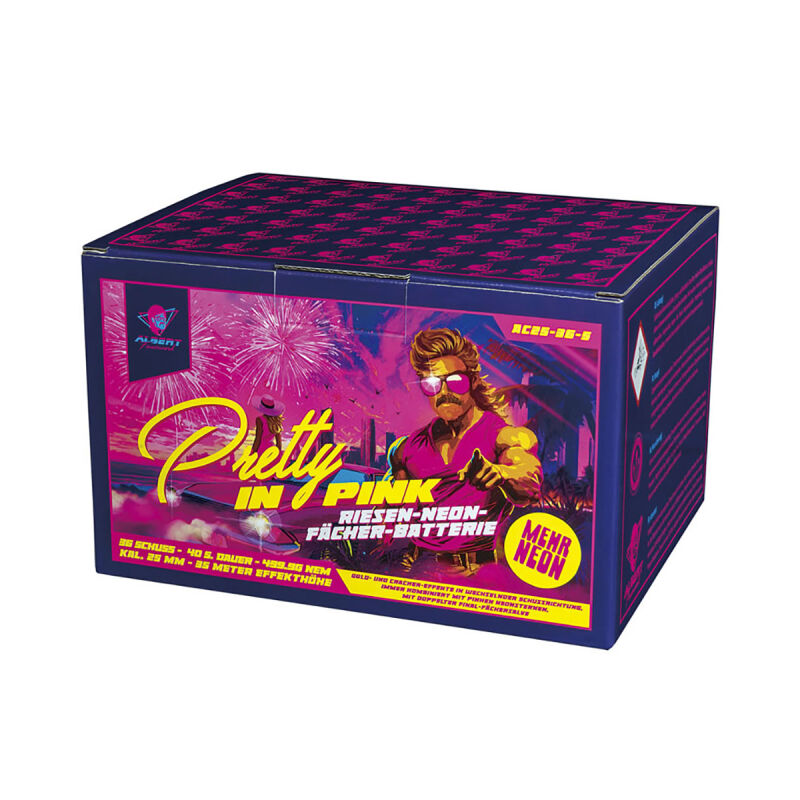 Jetzt Pretty in Pink 36-Schuss-Feuerwerk-Batterie ab 38.24€ bestellen